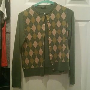 J. Crew button down sweater